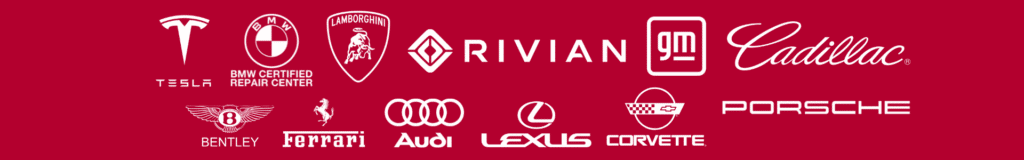 logos of vehicle brands and manufacturers we repair (1920 x 300 px)