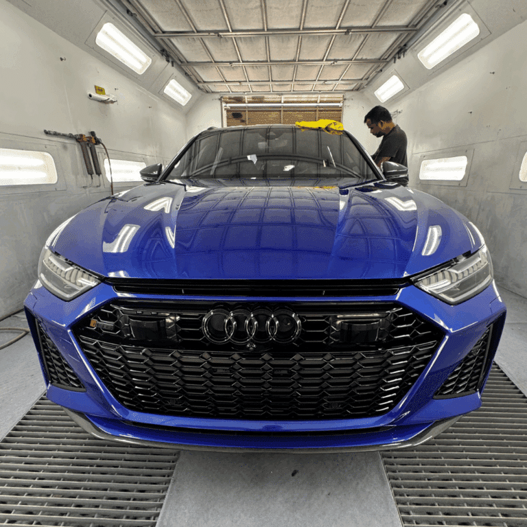 Audi Collision Repair at CMS Auto Body Shop Houston