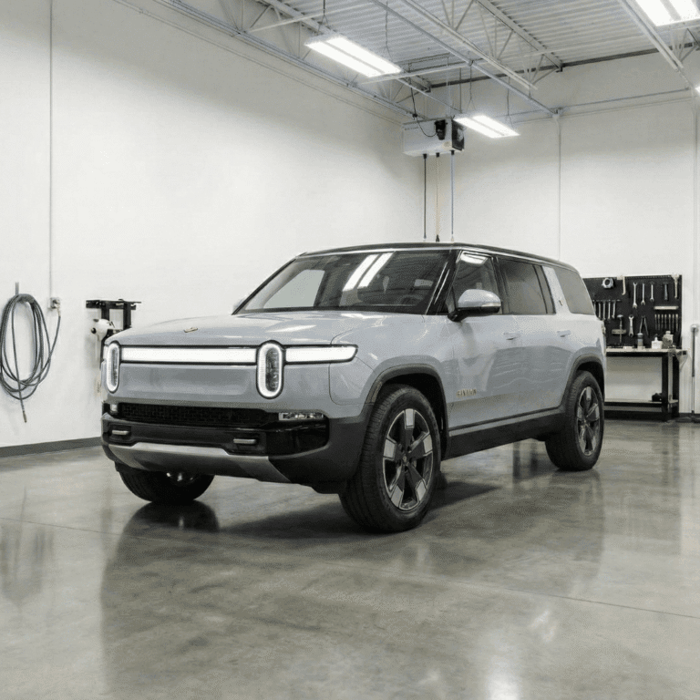 2025 Rivian Repair at CMS Auto Body Shop Houston