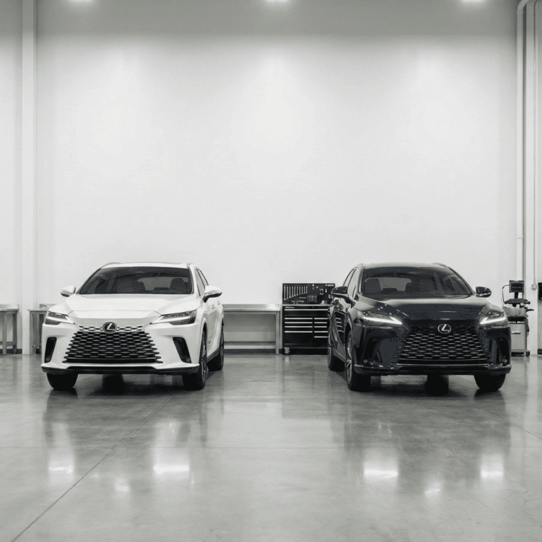 lexus collision repair at CMS Auto Body Shop Houston (1)